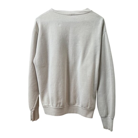 Vtg 90s Embroidered LOGO Waikiki Hawaii Crewneck Souvenir Sweatshirt Mens M Read - Picture 8 of 11